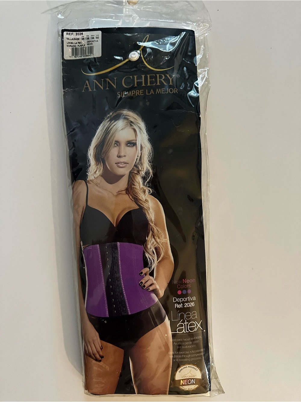Ann Chery Purple Waist Trainer Shapewear
